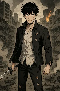 另外還有一個很有意思的反派設定,就是提問者的災殃,這個災殃其實是穿越到異世界歷練的勇者,回歸到他原本出生的世界來。因為勇者獲得過於強大的力量,所以對原本的世界造成危害。他可以僅憑自己的判斷就決定他人的生殺大權,殺害任何他看不順眼的人。這種勇者就是禍害的反套路設定,也是在反諷勇者本身就是極度不合理的存在。