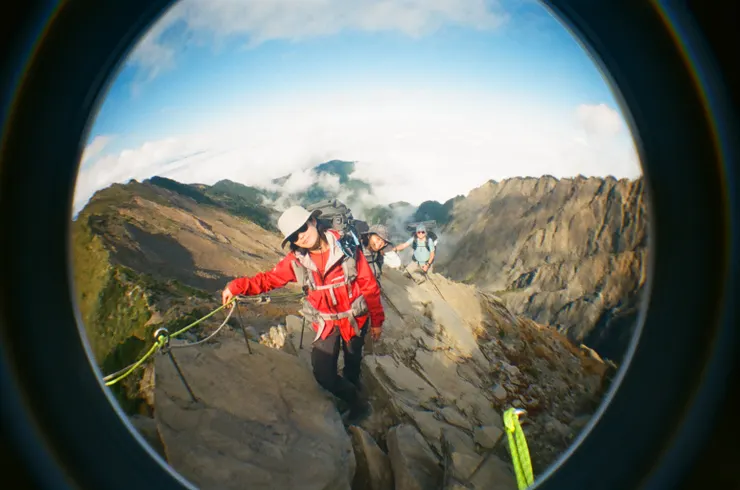 Yuki、山羊與海豹夫妻在五岩峰