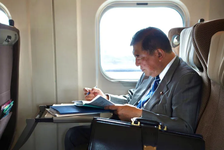 帶有學究性格的日本首相石破茂（照片來源：石破茂官方臉書）