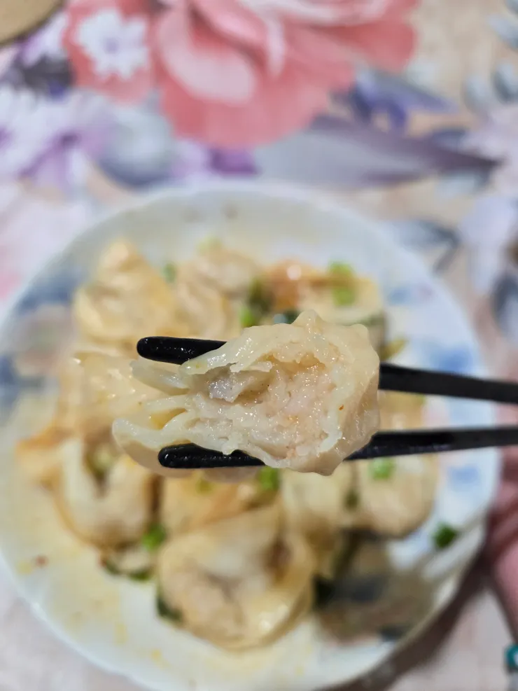 鮮蝦的小口咬下超驚豔！