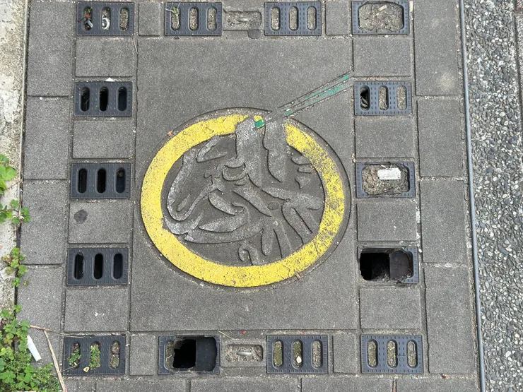 能登上人孔蓋的圖案都不可小看