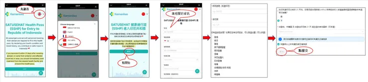 填寫步驟：印尼台商Annie Chu提供