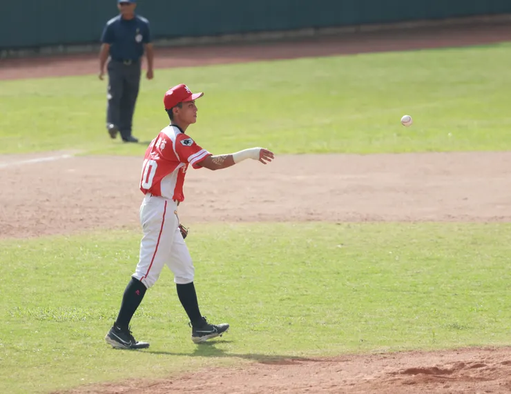 潘書緯在高中黑豹旗大賽擔任隊長