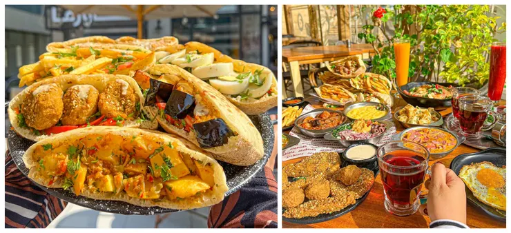 組合多樣又美味的埃及小吃(圖片來源:Arabiata餐廳臉書)