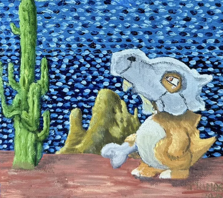 cubone (カラカラ)的故事令人心碎