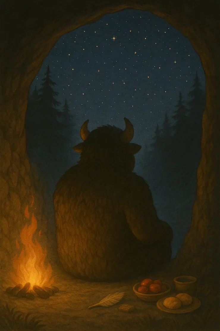   水果冰與茶餅早已備好。巨獸仰望星空─靜靜等待那最剛好的腳步聲。