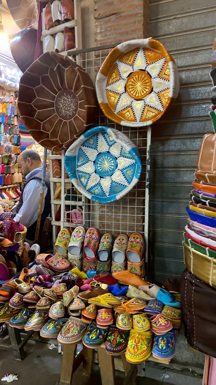 馬拉喀什手工鞋子、手工紀念品