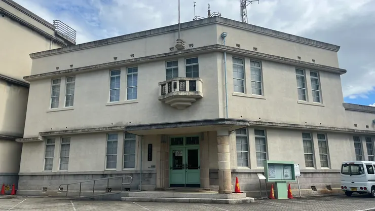 外觀很有台灣日治時期建築的感覺。