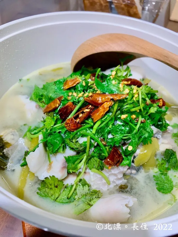 美味可口的酸菜魚