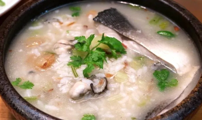 鮮美的虱目魚粥（圖片截圖於網路）