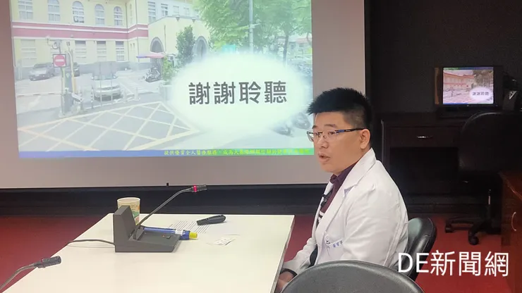 部立基隆醫院神經科醫師黃宥寧。(記者曾金萬/攝)