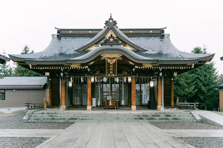 陰天版的美瑛神社