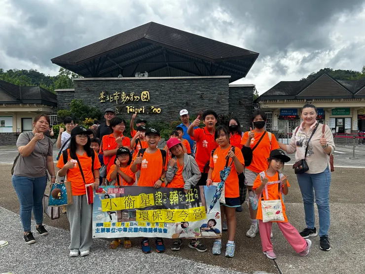 協會小朋友參加社區活動/圖 向陽關懷協會 提供