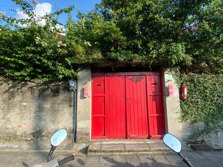 「洋菇之父」胡開仁，位於煥民新村的舊居