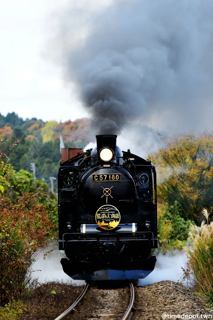 C57噴著大煙魄力而來