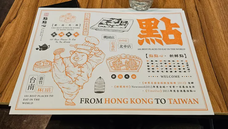 這是第二種圖案的點點心餐墊紙!