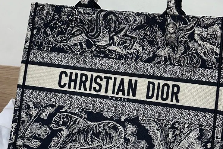 台中精品收購-Dior-ObliqueBookTote