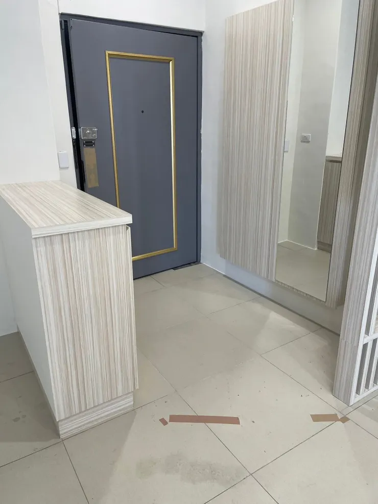 台中木地板推薦【佳翔木地板】木地板鋪設開箱│溫暖好踩超耐磨地