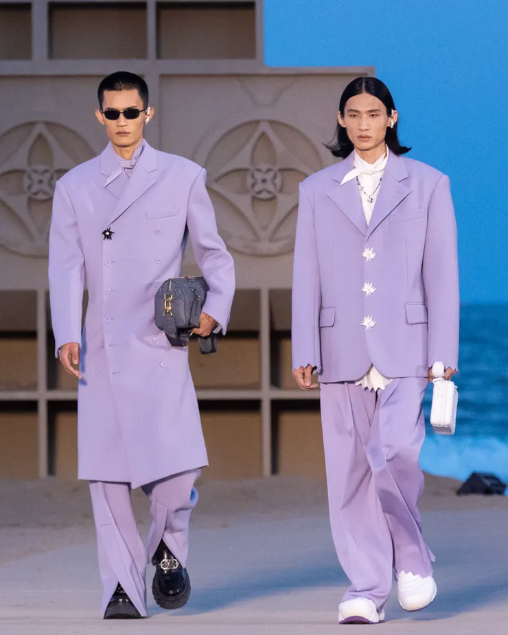 2023春夏男裝系列LV阿那亞時裝秀