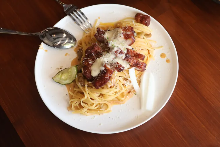 驚艷豬排豆漿麵