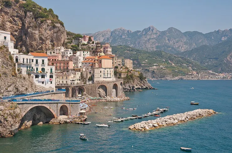 (私心推薦)View of Atrani from the coast