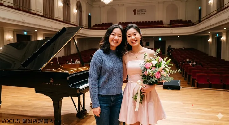 AI生成圖 鋼琴演奏會