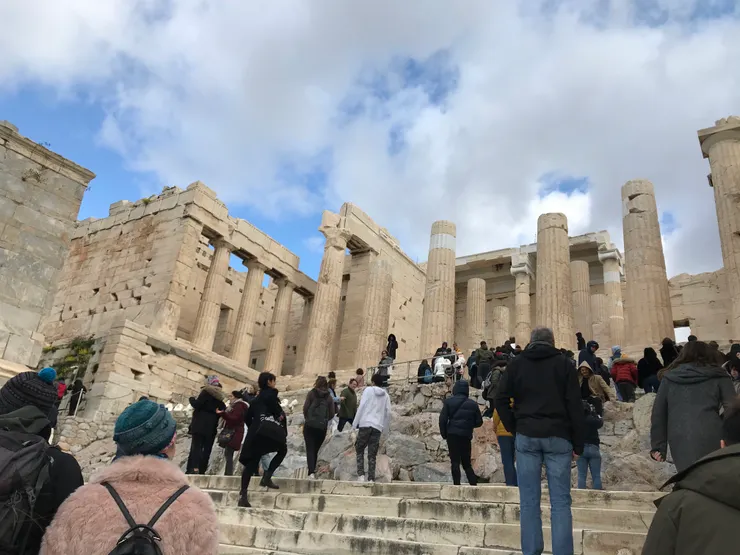 神廟本人壯觀一千萬倍，我真的很不會拍照，對不起神廟