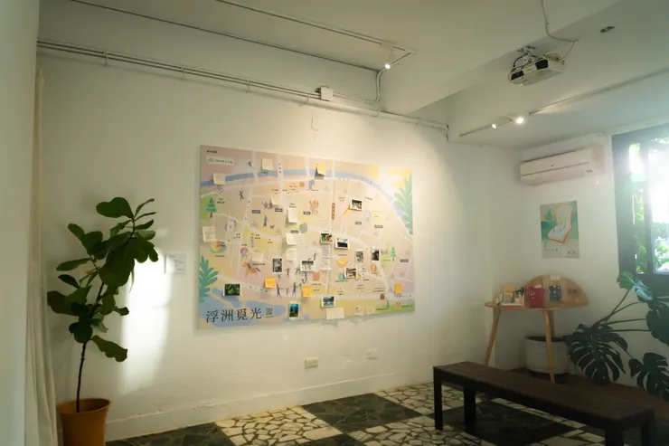 浮游藝術 2023 年的「浮洲故事特展」就是在浮島日常舉辦。