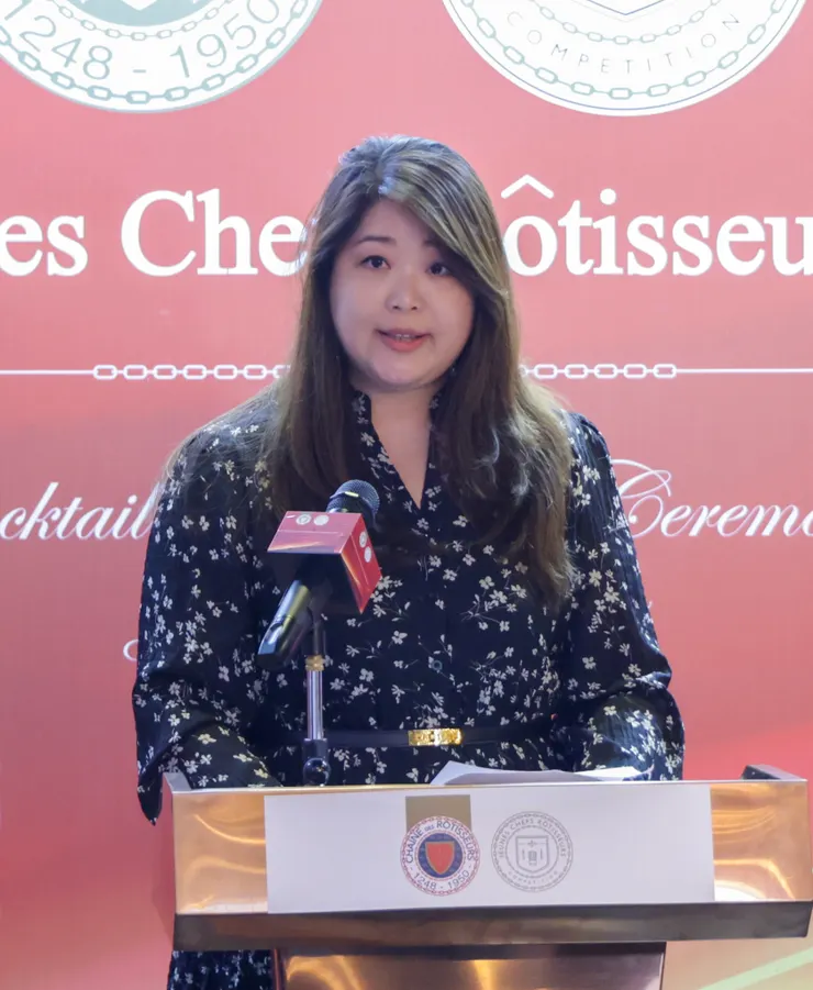 澳門旅遊局代局長司徒琳麗致辭