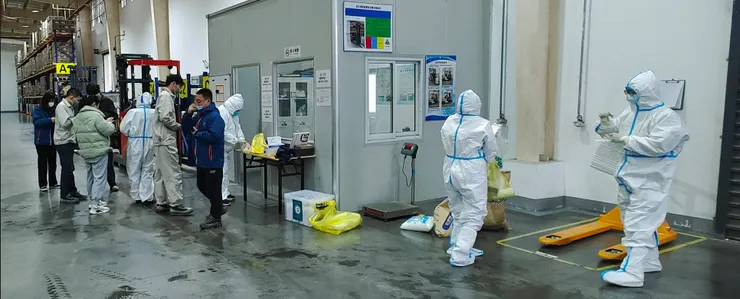 大丰廠倉庫消殺自拍