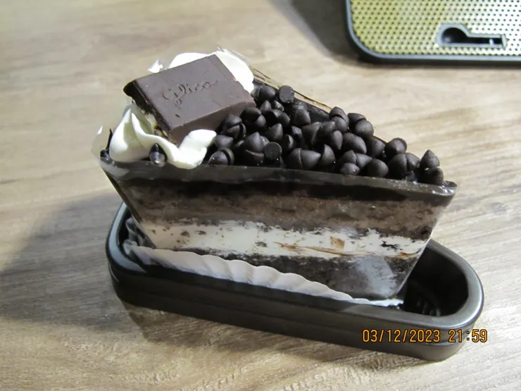 橫看豎看都覺得那麼美味！真的是滿口巧克力香哦。