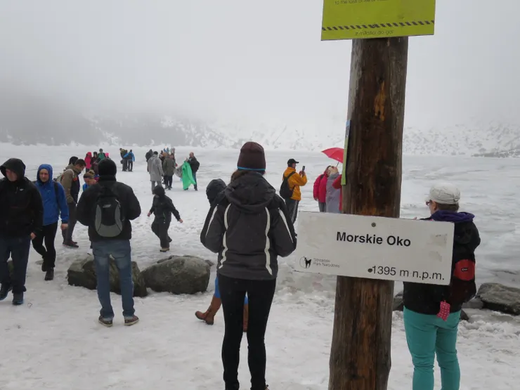 波蘭海之眼,是許多遊客熱愛的登山聖地