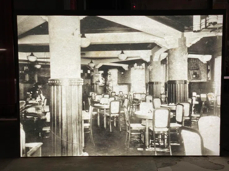 五樓菊元食堂的舊貌