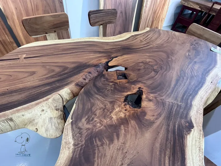 呈現木頭最原本的樣子!