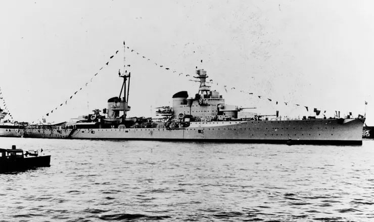 第二次世界大戰前的博爾扎諾號