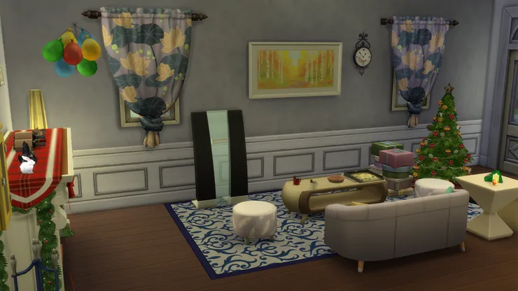 客廳感覺堂皇典雅而不失時尚。