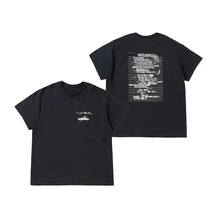 ALMOSTBLACK × KREVA Tシャツ BLACK
