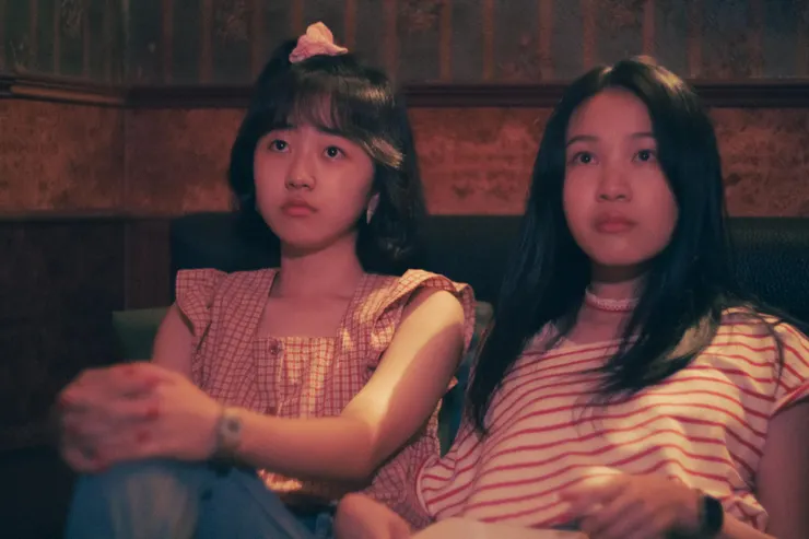 林品彤（右）暴風式成長，在《女孩》中展現與《美國女孩》和《小曉》截然不同的演技，十分驚艷我