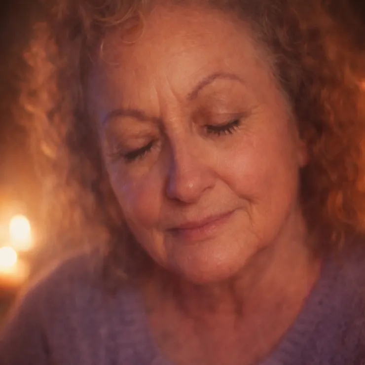 She only listened to the silence that followed them inside, as if each person had brought a weather system folded beneath their coat.