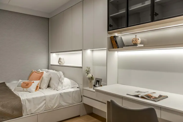 藝術城堡｜沐灰謐境 次臥室