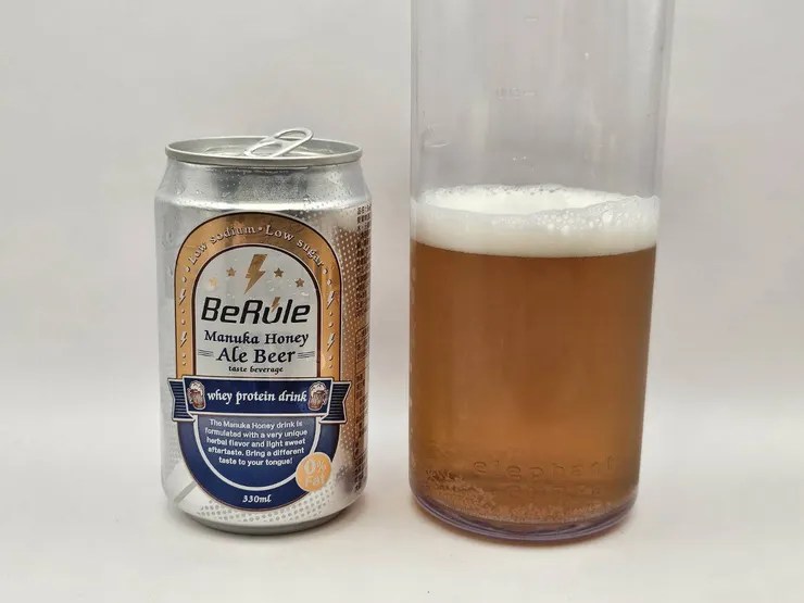 BeRule非酒精麥蘆卡蜂蜜愛爾啤酒口味乳清飲