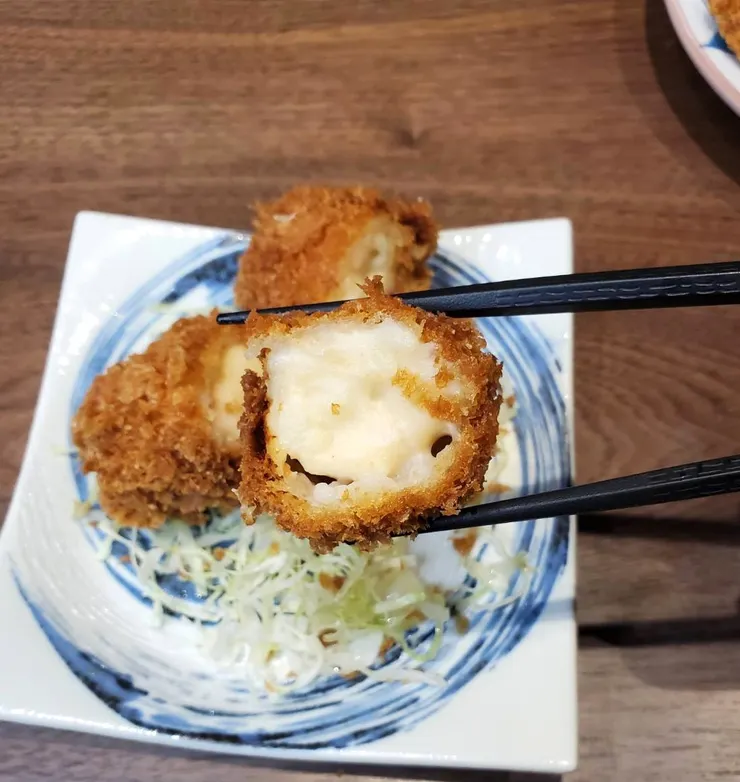 軟軟卡滋蟹肉鮮甜可樂餅