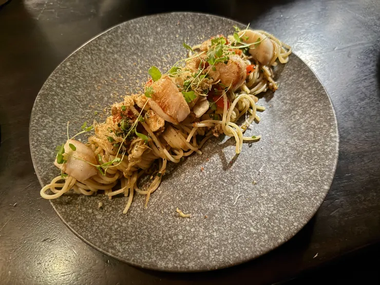 XO醬北海道干貝義大利麵 420元