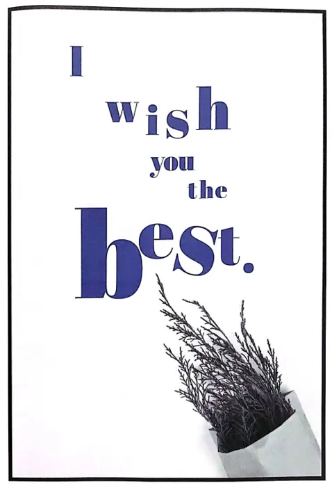 擁有雙重語意的"I wish you the best." (圖片引自本書第255頁)