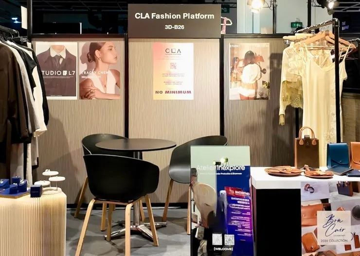 CLA Fashion Platform booth