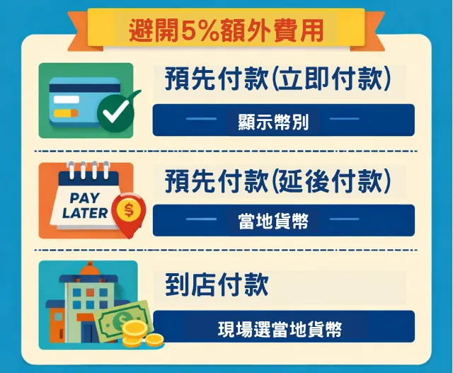 避免彭博匯率5%手續費