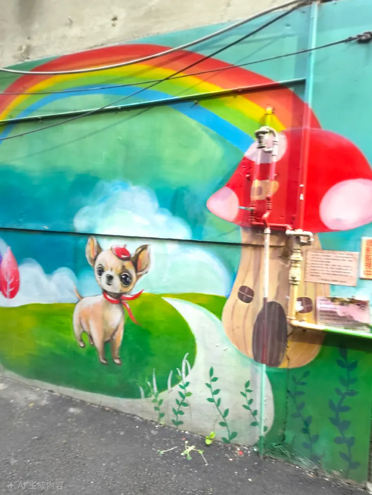 第二幕：第一目擊證人（與吃瓜群眾）主要演員：貝雷帽吉娃娃、牆頭貓五人組 場景：路過的吉娃娃小姐剛從彩虹蘑菇屋出來，驚訝地瞪大了那雙佔了臉部一半面積的大眼睛，扶了扶紅色的貝雷帽，大喊：「不得了啦！有人撞狗啦！」