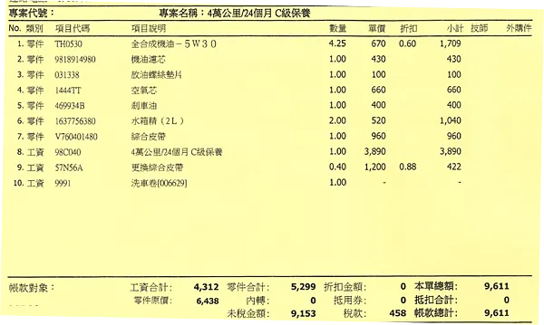寶獅｜PEUGEOT 3008 40000 公里工單 回原廠保養檢查 兼附近散步