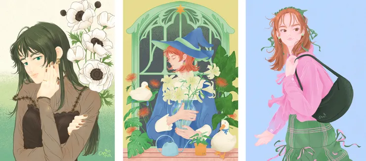 by Christine Wang ＠cw.fantasy (IG)