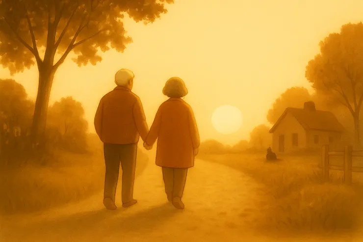 不是激情燃燒，而是歲月靜好